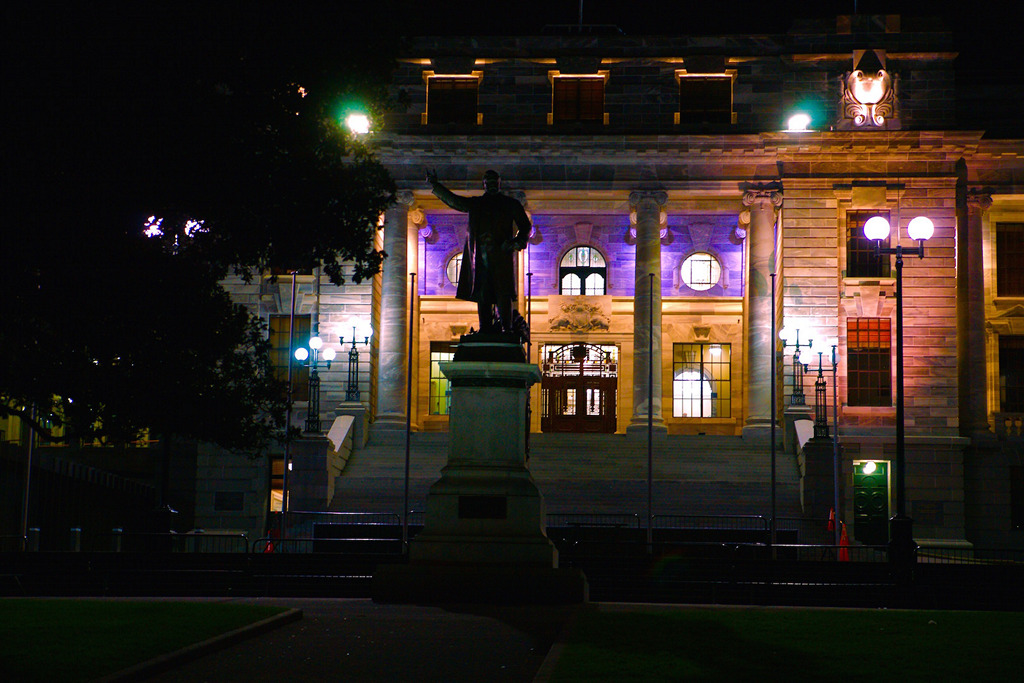 Parliament Buildings by Night